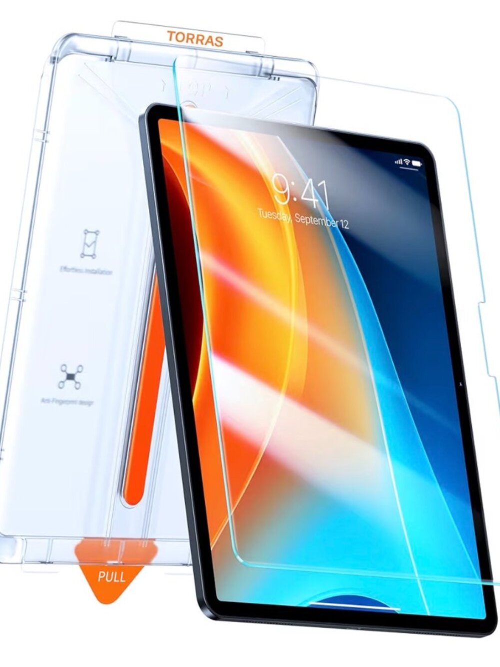 TORRAS iPad Air 13" Screen Protector M2 M3 M4 Glass Kit
